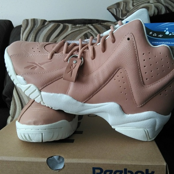 MEN'S REEBOK KAMIKAZE II VEGTAN BRITISH TAN/CHALK - Picture 3 of 3